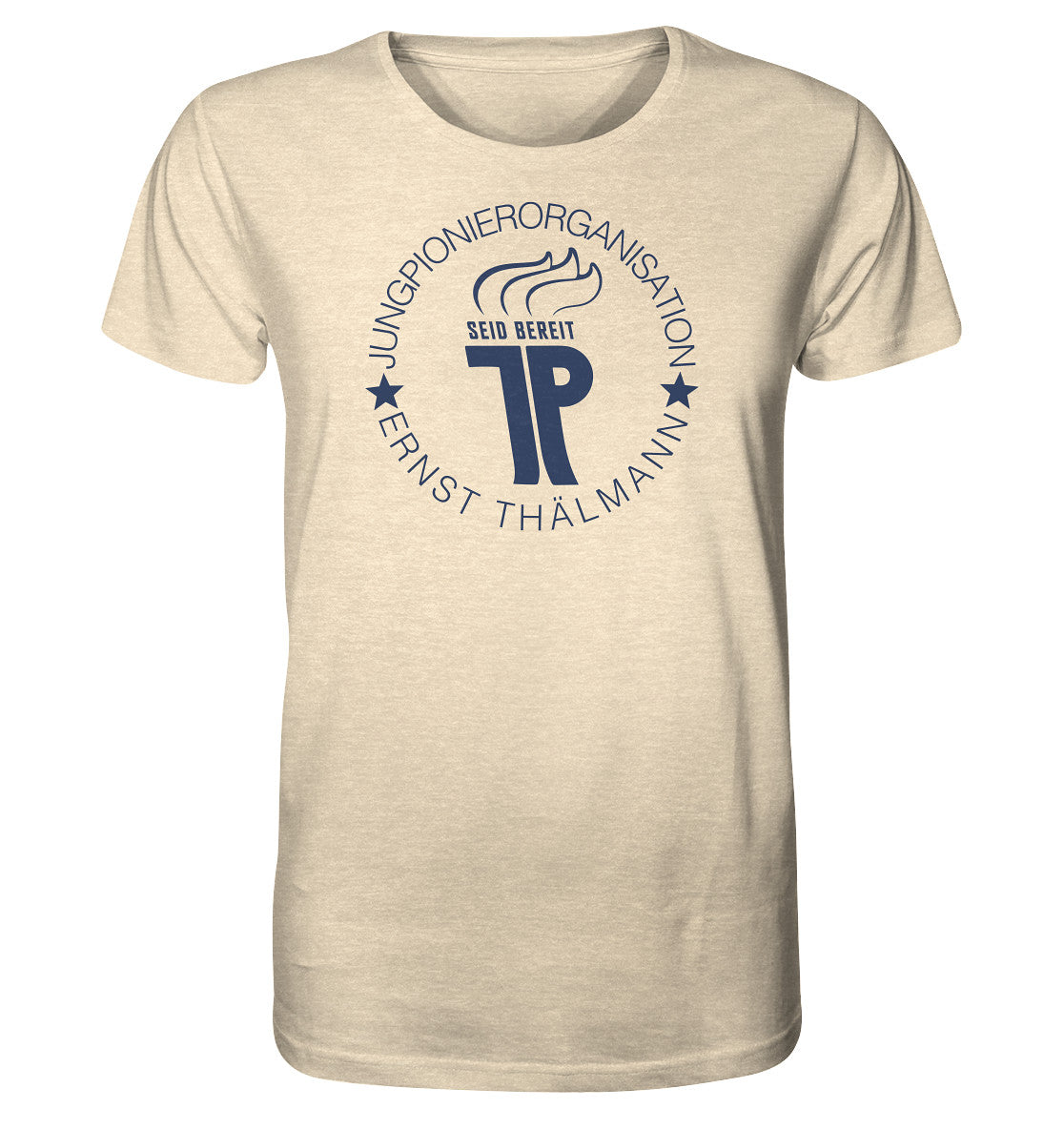 ORGANIC BIO SHIRT UNISEX • JUNGE PIONIERE - LOGO HELL