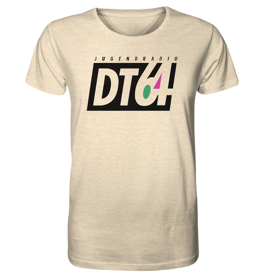 ORGANIC BIO SHIRT UNISEX • DT64 JUGENDRADIO - DUNKEL