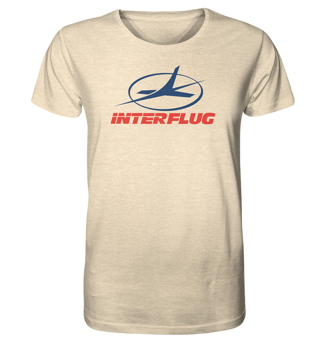 ORGANIC BIO SHIRT UNISEX • DDR INTERFLUG LOGO