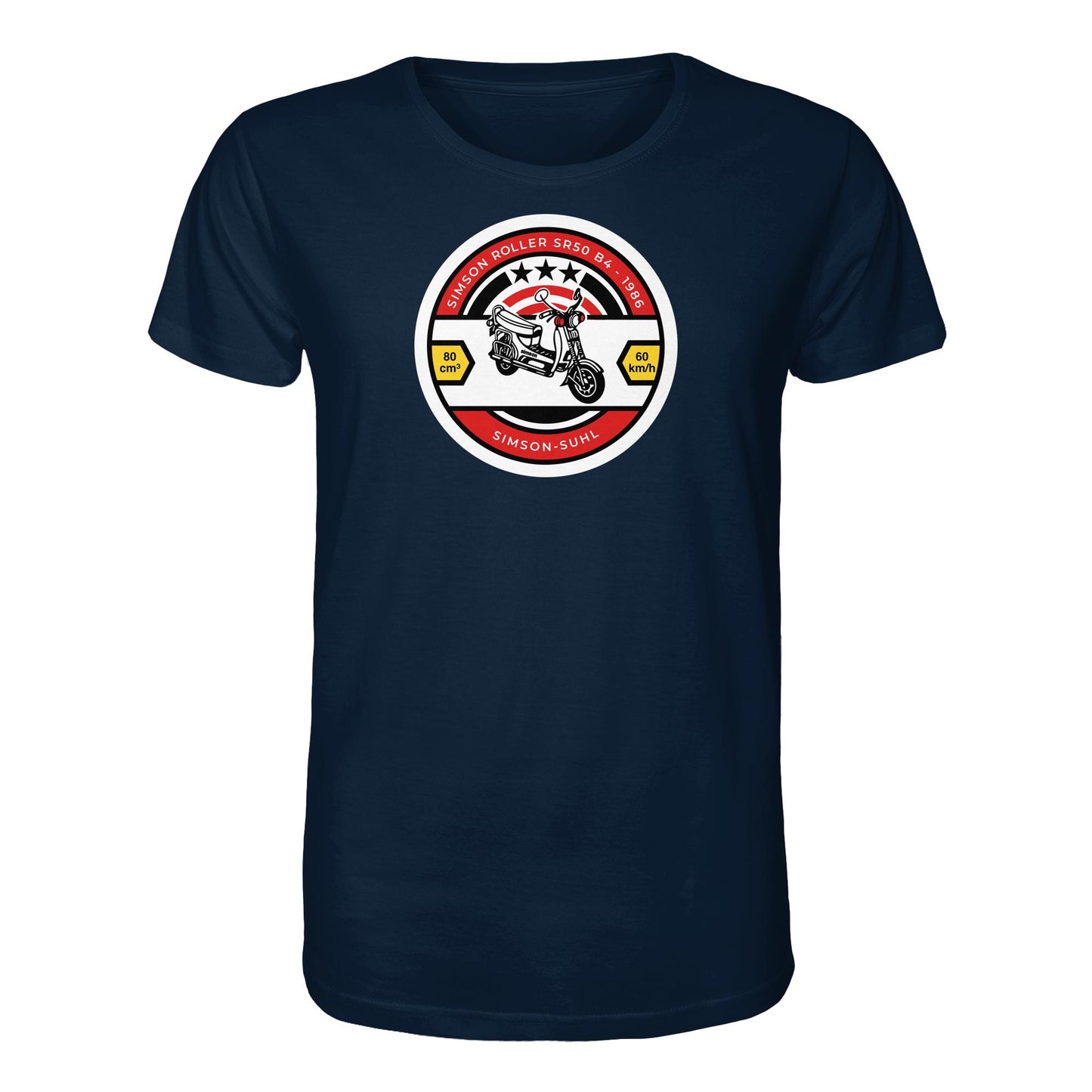ORGANIC BIO SHIRT UNISEX • SIMSON SR50 - ORIGINAL BIERDECKEL