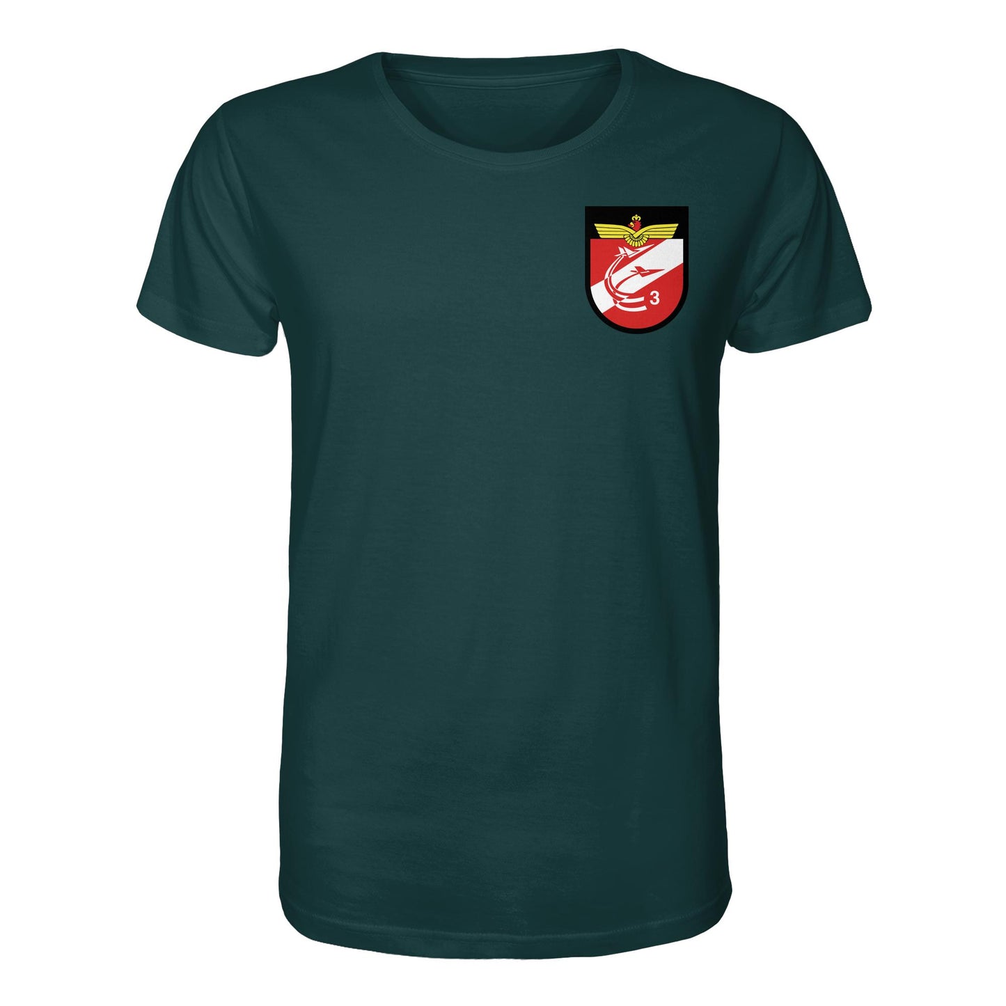 DDR Ostalgie Bio-Shirt Unisex • NVA EMBLEM - JAGDGESCHWADER 3