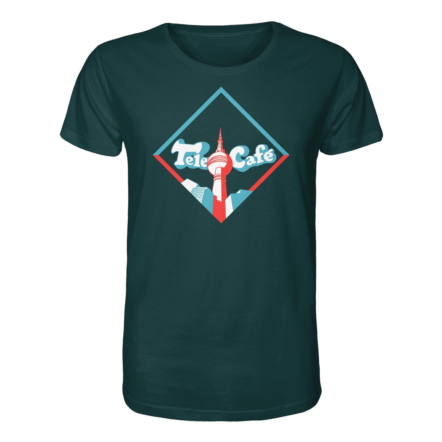 ORGANIC BIO SHIRT UNISEX • TELE CAFÉ IM FERNSEHTURM BERLIN