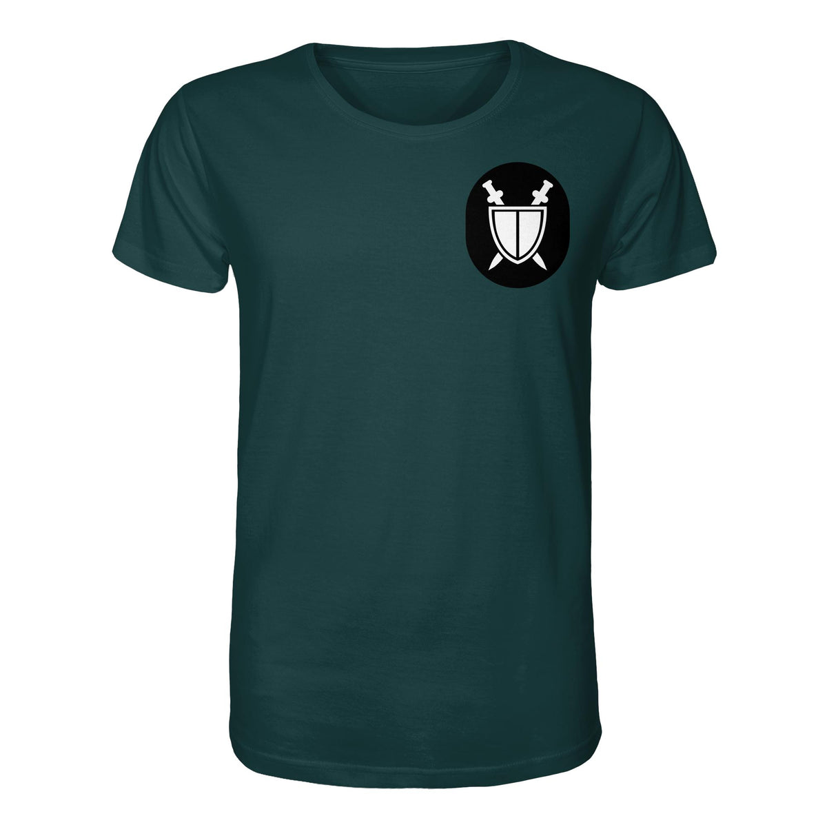 DDR Ostalgie Bio-Shirt Unisex • NVA EMBLEM - MILITÄRJUSTIZ