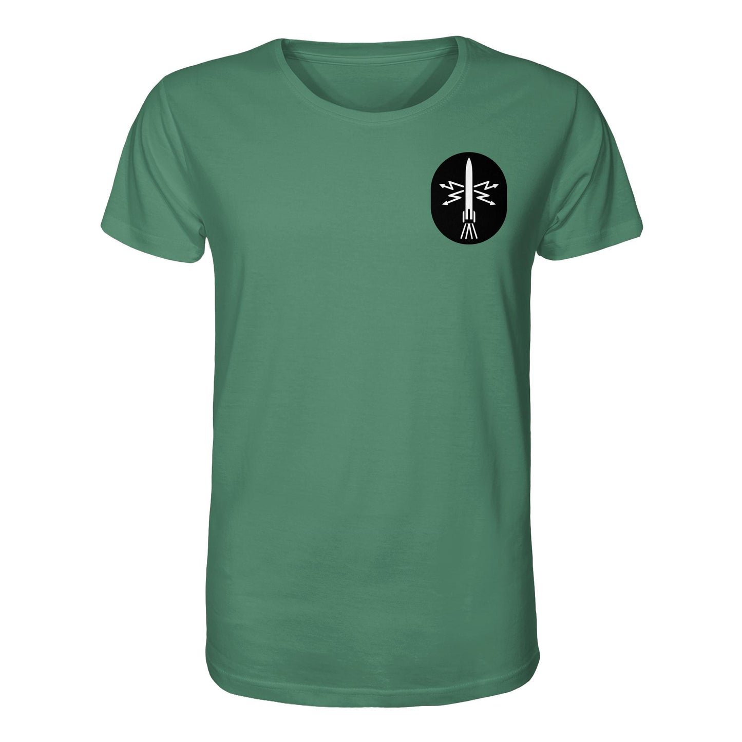 DDR Ostalgie Bio-Shirt Unisex • NVA EMBLEM - KANONIERE LUFTVERTEIDIGUNG