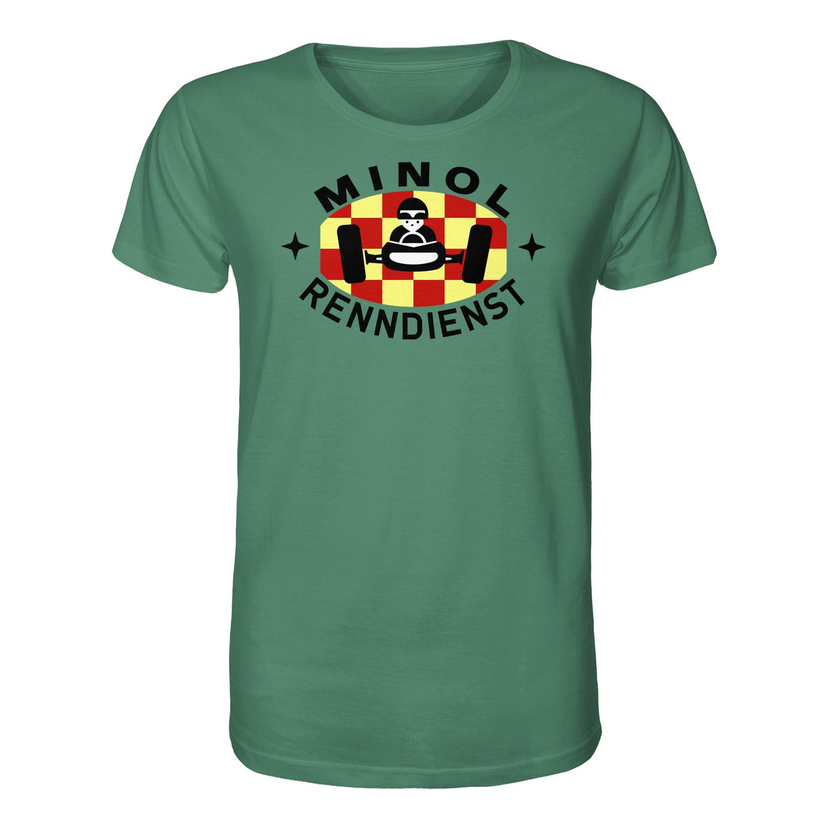 DDR Ostalgie Bio-Shirt Unisex • MINOL RENNDIENST