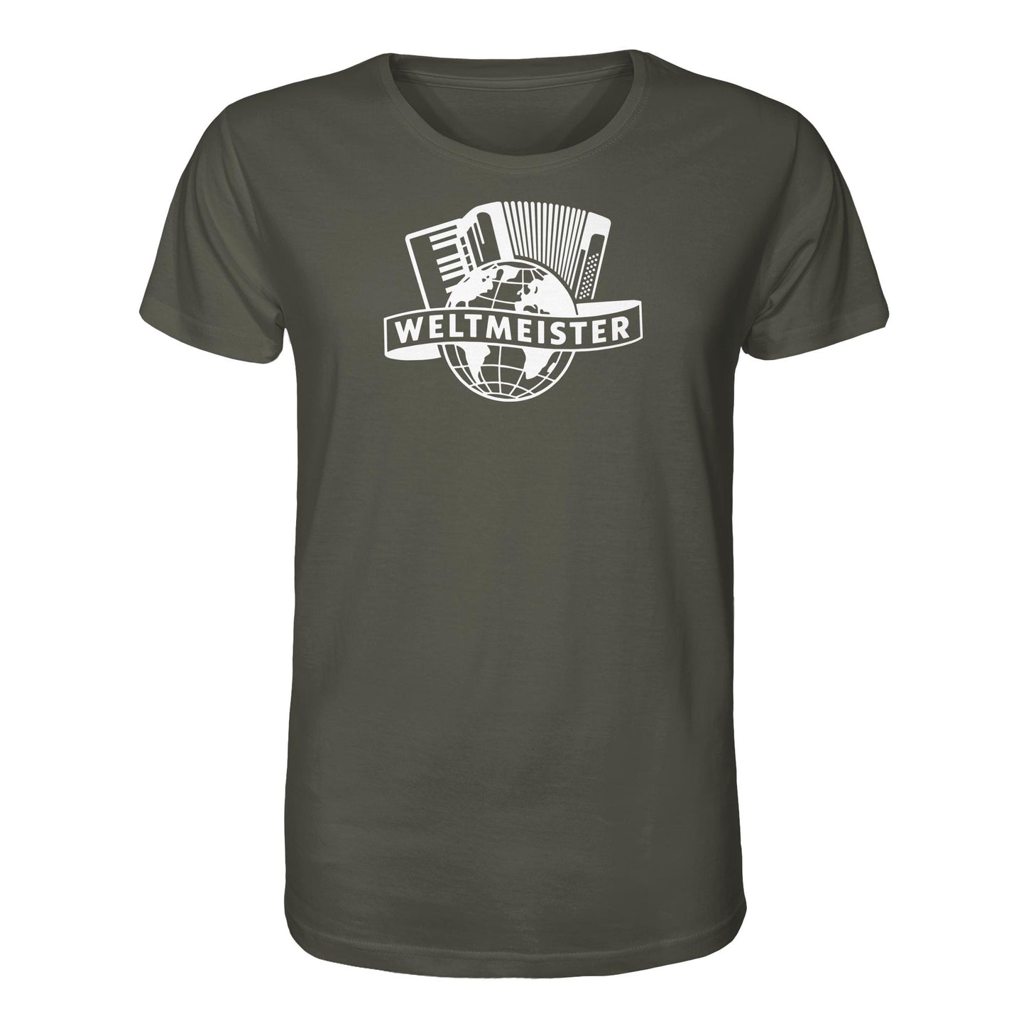ORGANIC BIO SHIRT UNISEX • WELTMEISTER AKKORDEON KLINGENTHAL
