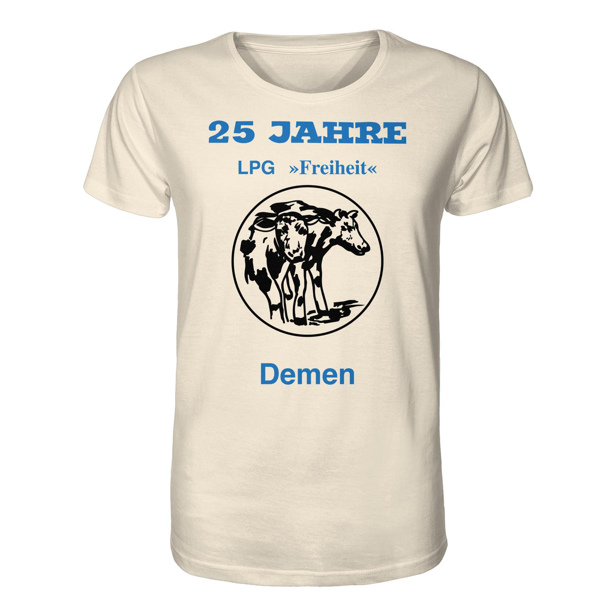 DDR Ostalgie Bio-Shirt Unisex • LPG FREIHEIT DEMEN (ORIGINAL WIMPEL)