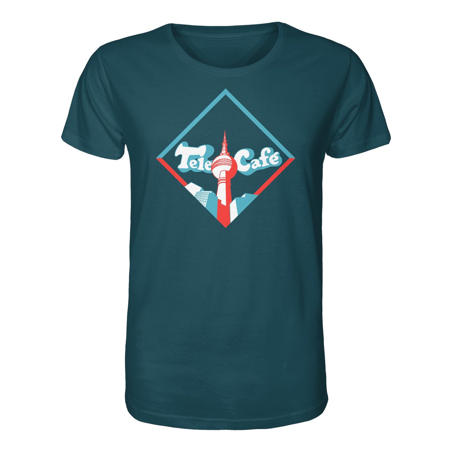 ORGANIC BIO SHIRT UNISEX • TELE CAFÉ IM FERNSEHTURM BERLIN