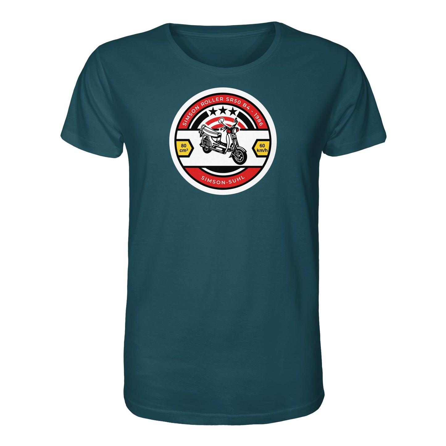 ORGANIC BIO SHIRT UNISEX • SIMSON SR50 - ORIGINAL BIERDECKEL