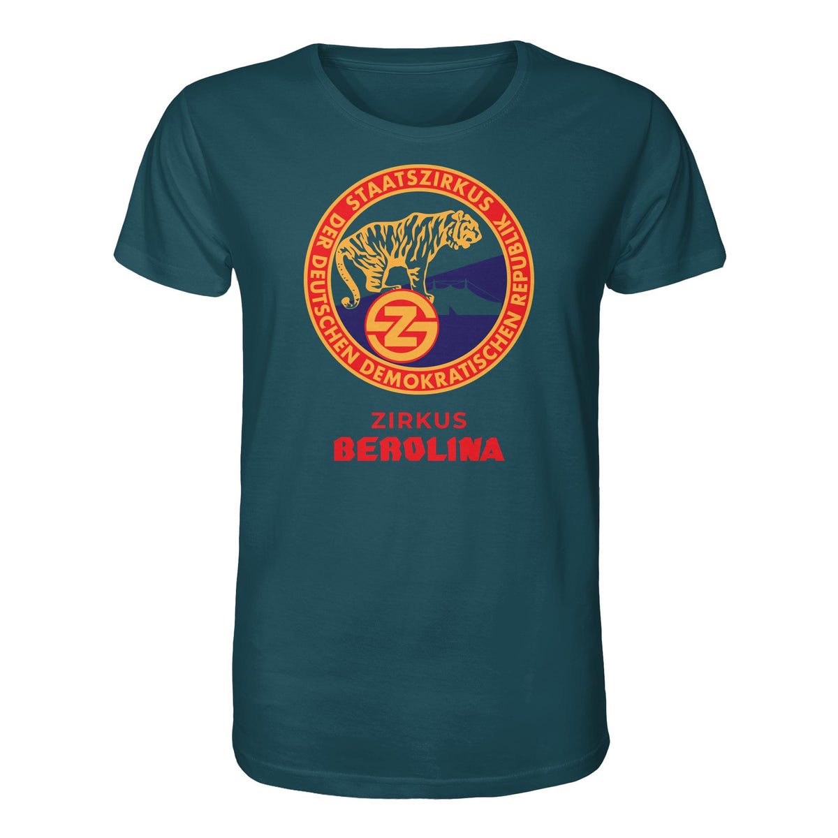 DDR Ostalgie Bio-Shirt Unisex • DDR STAATSZIRKUS BEROLINA