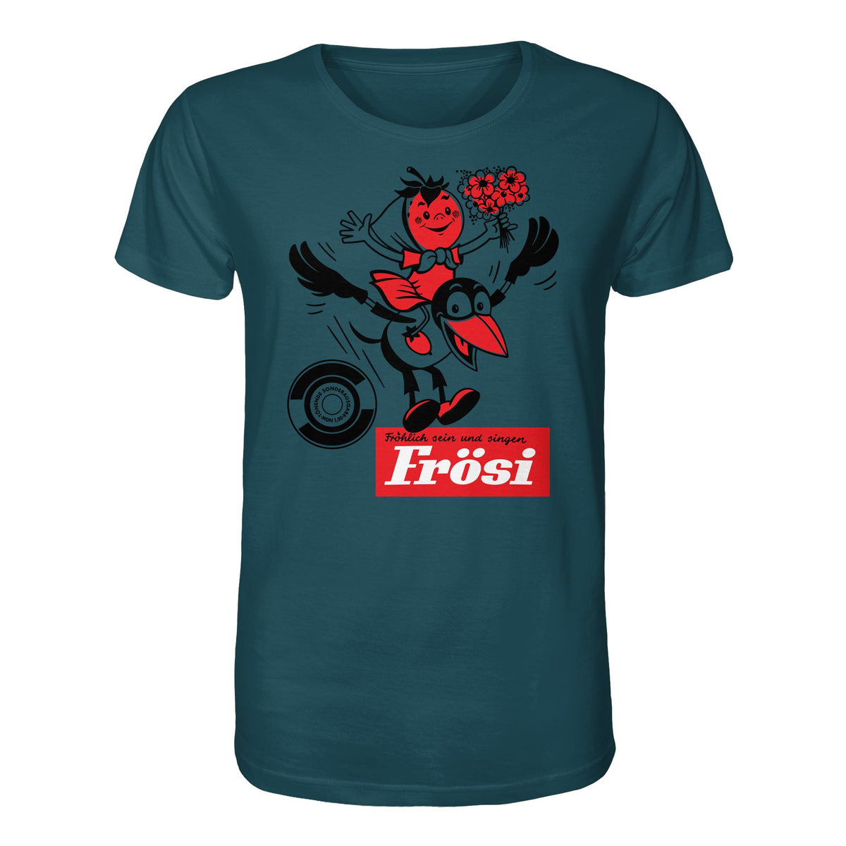 DDR Ostalgie Bio-Shirt Unisex • FRÖSI - TÖNENDE SONDERAUSGABE (ORIGINAL COVER)