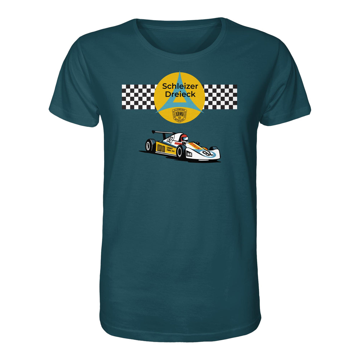 DDR Ostalgie Bio-Shirt Unisex • SCHLEIZER DREIECK DDR (ORIGINAL-WIMPEL)