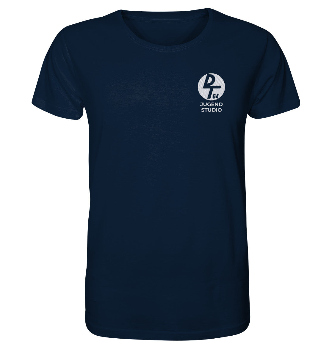 BESTICKTES BIO-SHIRT • DT64 JUGENDSTUDIO