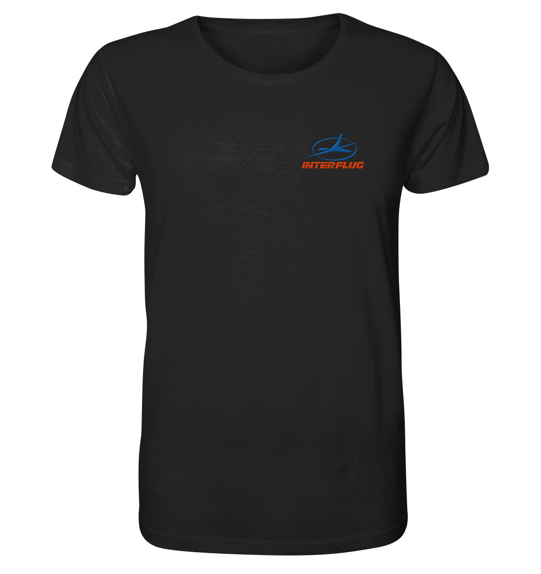 BESTICKTES BIO-SHIRT • INTERFLUG