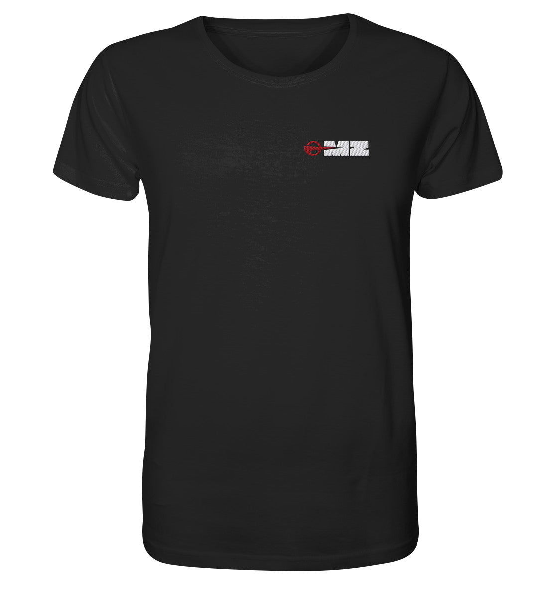 DDR Ostalgie Bio-Shirt bestickt • MZ ZSCHOPAU