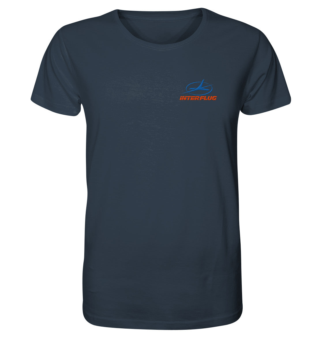 BESTICKTES BIO-SHIRT • INTERFLUG
