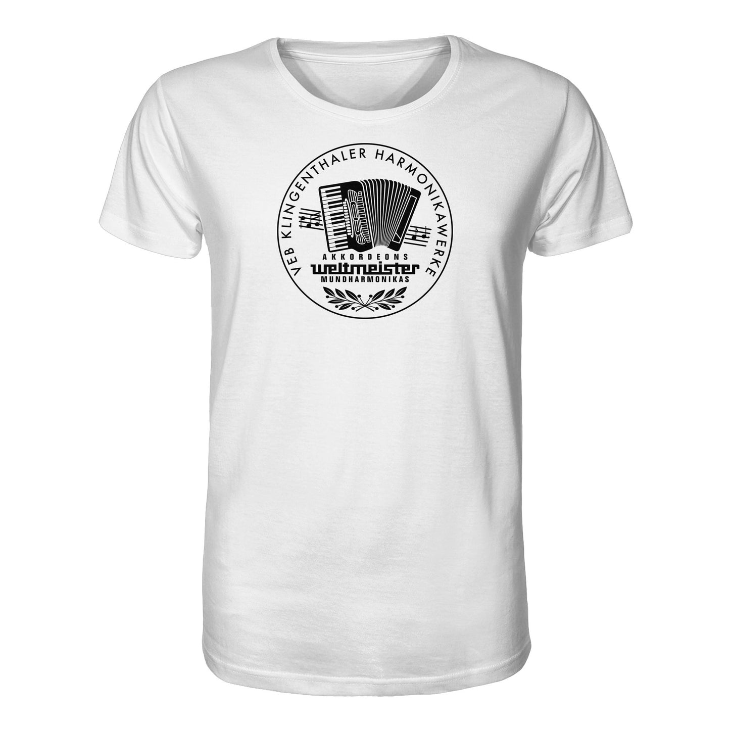 ORGANIC BIO SHIRT UNISEX • WELTMEISTER VEB KLINGENTHALER HARMONIKAWERKE