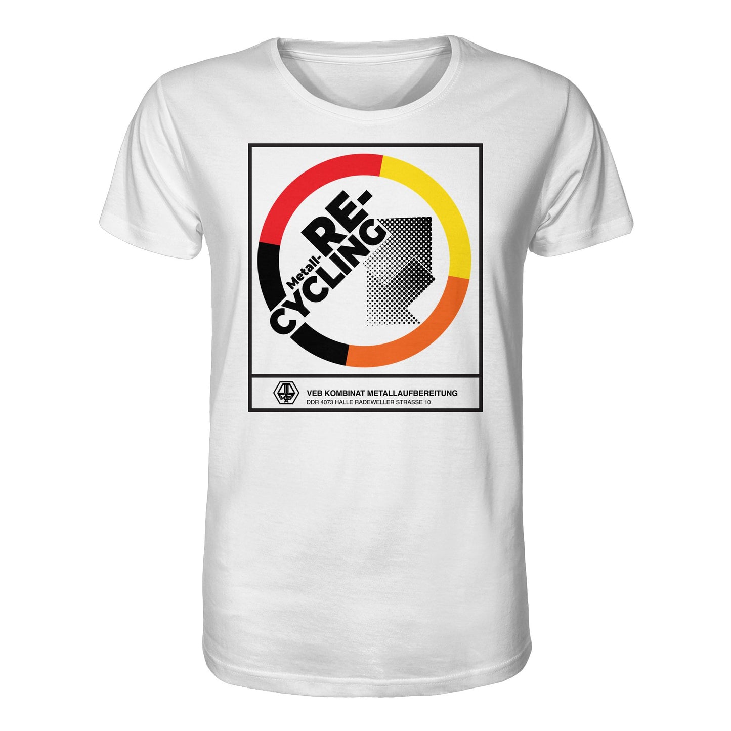 ORGANIC BIO SHIRT UNISEX • VEB KOMBINAT METALLAUFBEREITUNG HALLE
