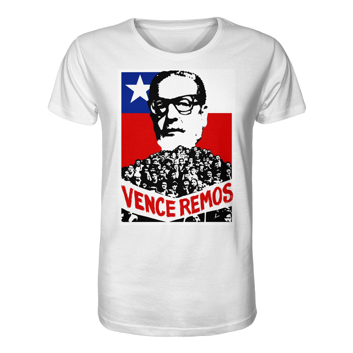 DDR Ostalgie Bio-Shirt Unisex • CHILE - ALLENDE - VENCEREMOS