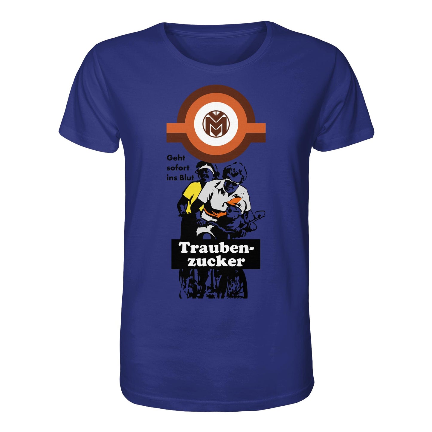 DDR Ostalgie Bio-Shirt Unisex • TRAUBENZUCKER - GEHT SOFORT INS BLUT