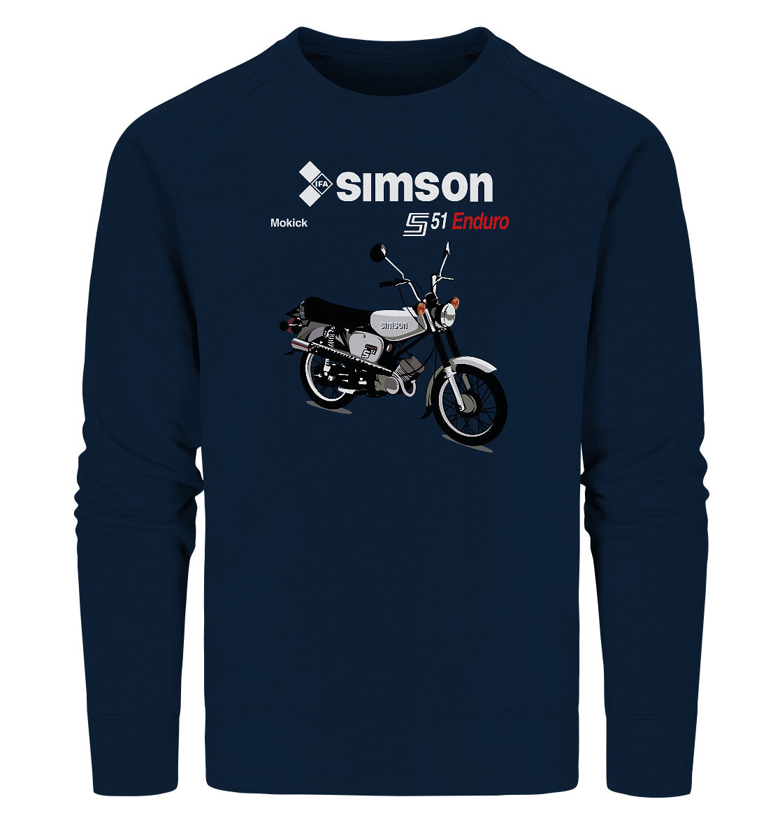 PREMIUM ORGANIC SWEATER UNISEX • SIMSON ENDURO - ORIGINAL PROSPEKT