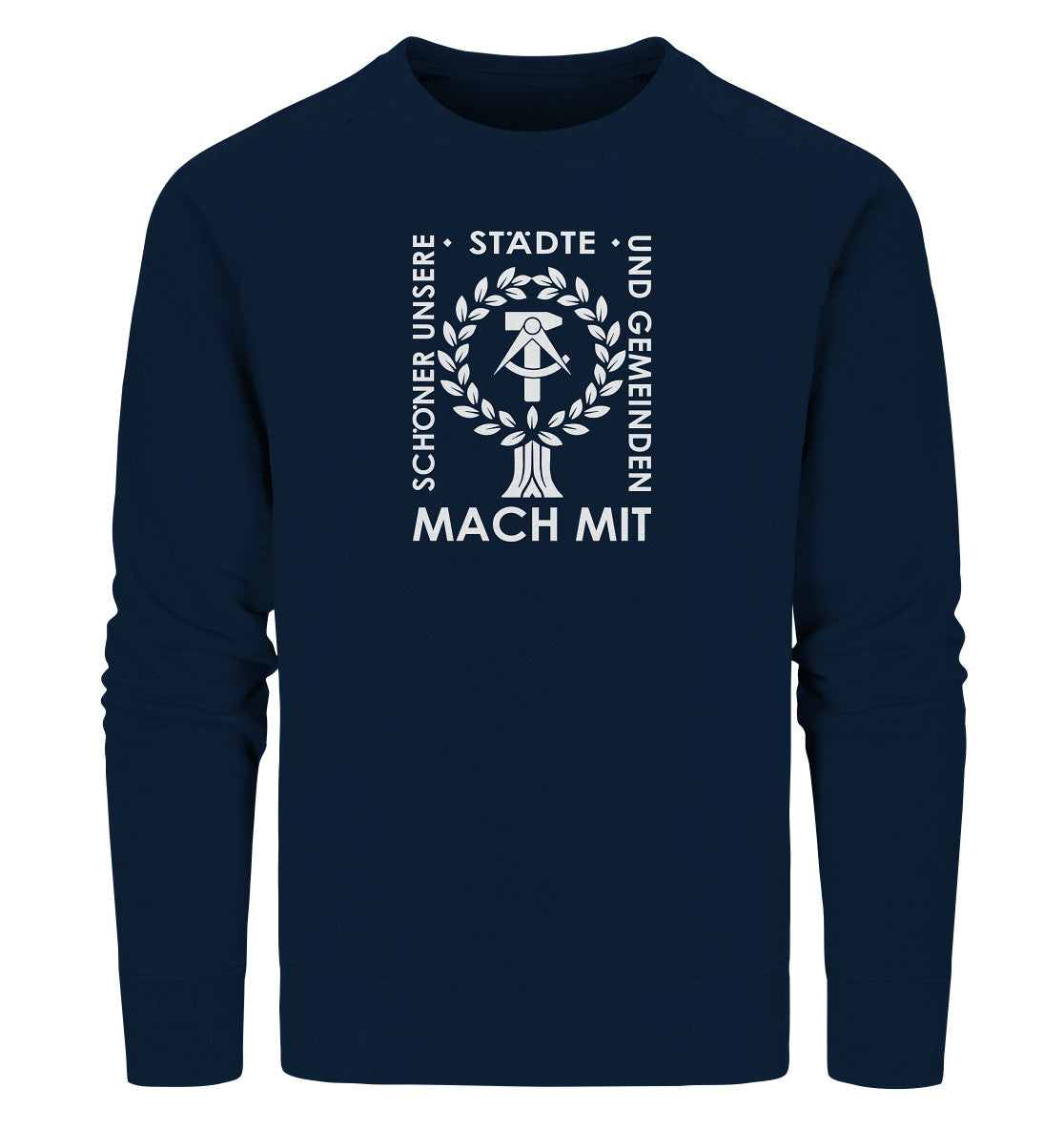PREMIUM ORGANIC SWEATER UNISEX • SCHÖNER UNSERE STÄDTE - DUNKLE