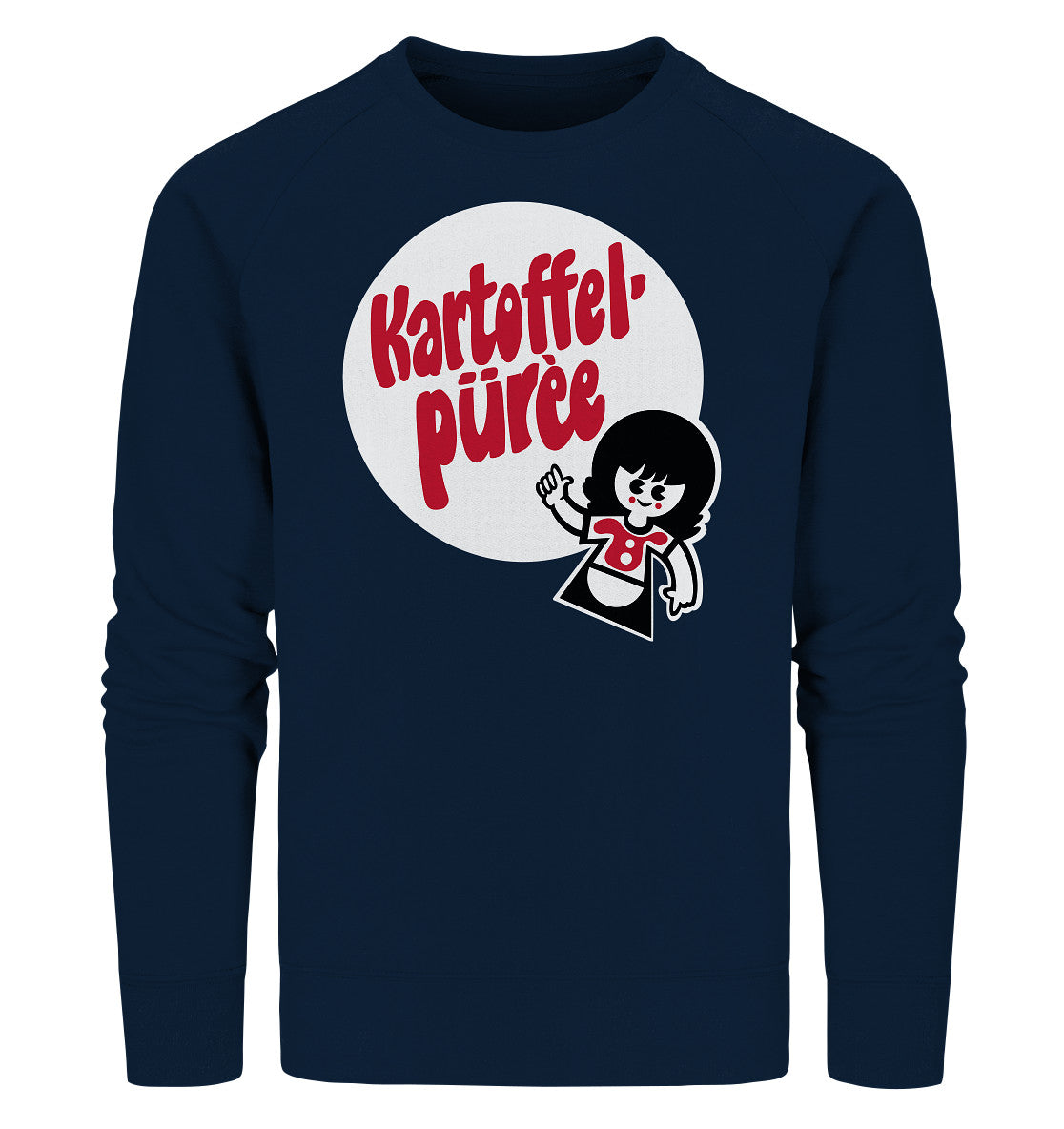 PREMIUM ORGANIC SWEATER UNISEX • KARTOFFELPÜREE - VEB KARTOFFELVEREDLUNGSWERK HAGENOW