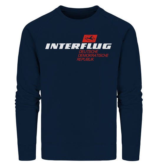 PREMIUM ORGANIC SWEATER UNISEX • INTERFLUG - DUNKEL