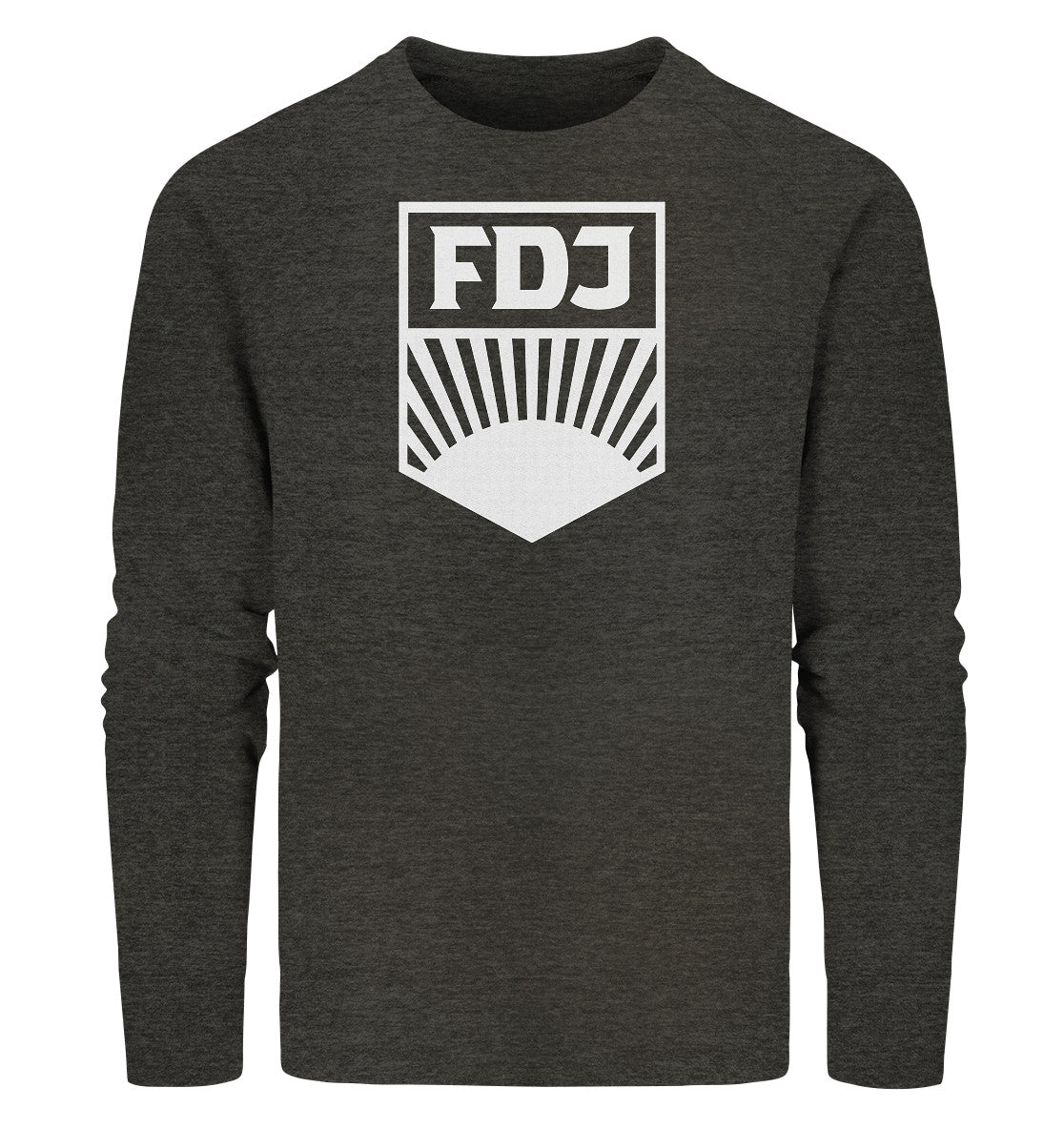 PREMIUM ORGANIC SWEATER UNISEX • FDJ FREIE DEUTSCHE JUGEND - WEISS
