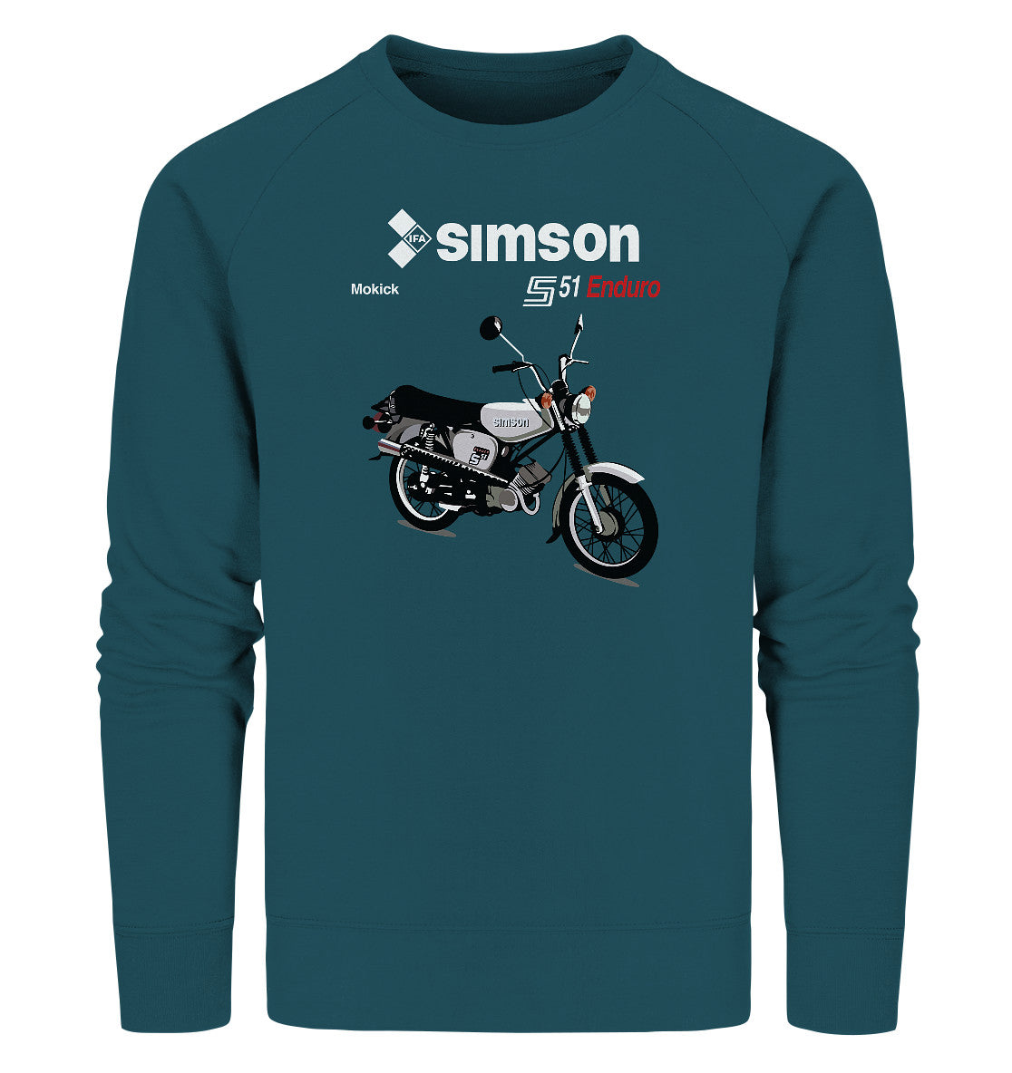 PREMIUM ORGANIC SWEATER UNISEX • SIMSON ENDURO - ORIGINAL PROSPEKT