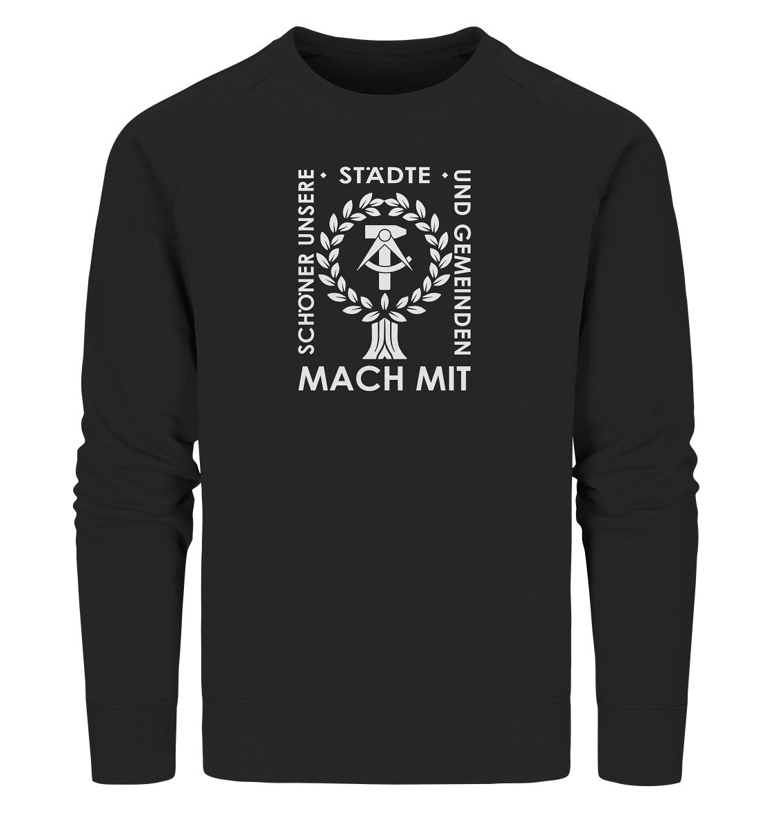 PREMIUM ORGANIC SWEATER UNISEX • SCHÖNER UNSERE STÄDTE - DUNKLE