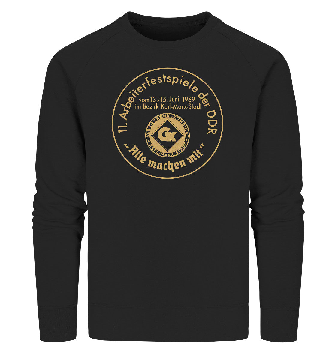 PREMIUM ORGANIC SWEATER UNISEX • ARBEITERFESTSPIELE KARL-MARX-STADT