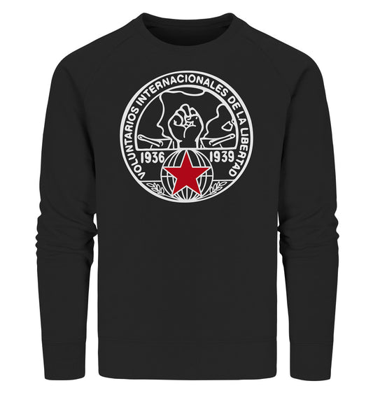 PREMIUM ORGANIC SWEATER UNISEX • INTERNATIONALE BRIGADEN SPANIEN1936 - DUNKEL