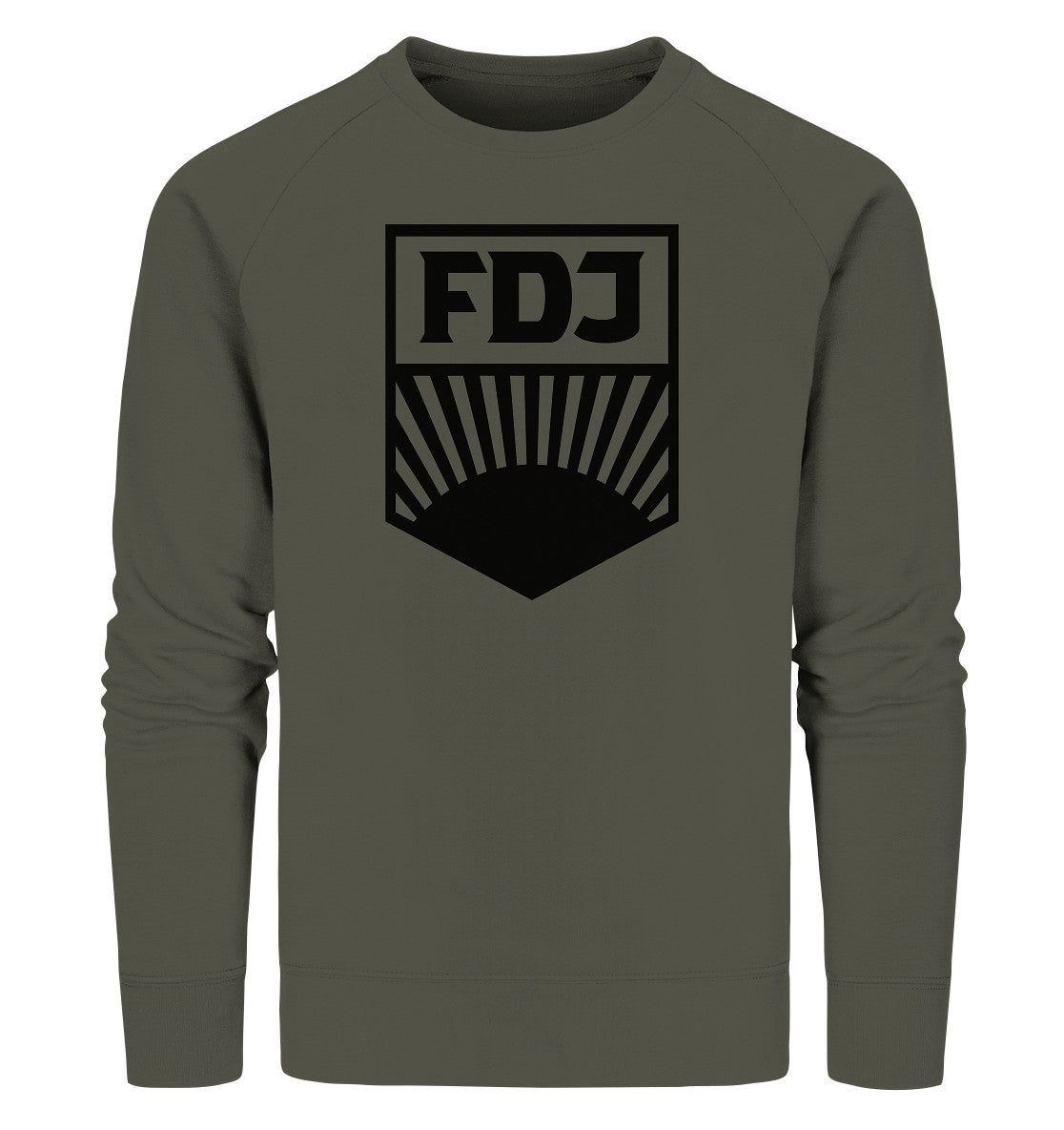 PREMIUM ORGANIC SWEATER UNISEX • FDJ FREIE DEUTSCHE JUGEND - HELL