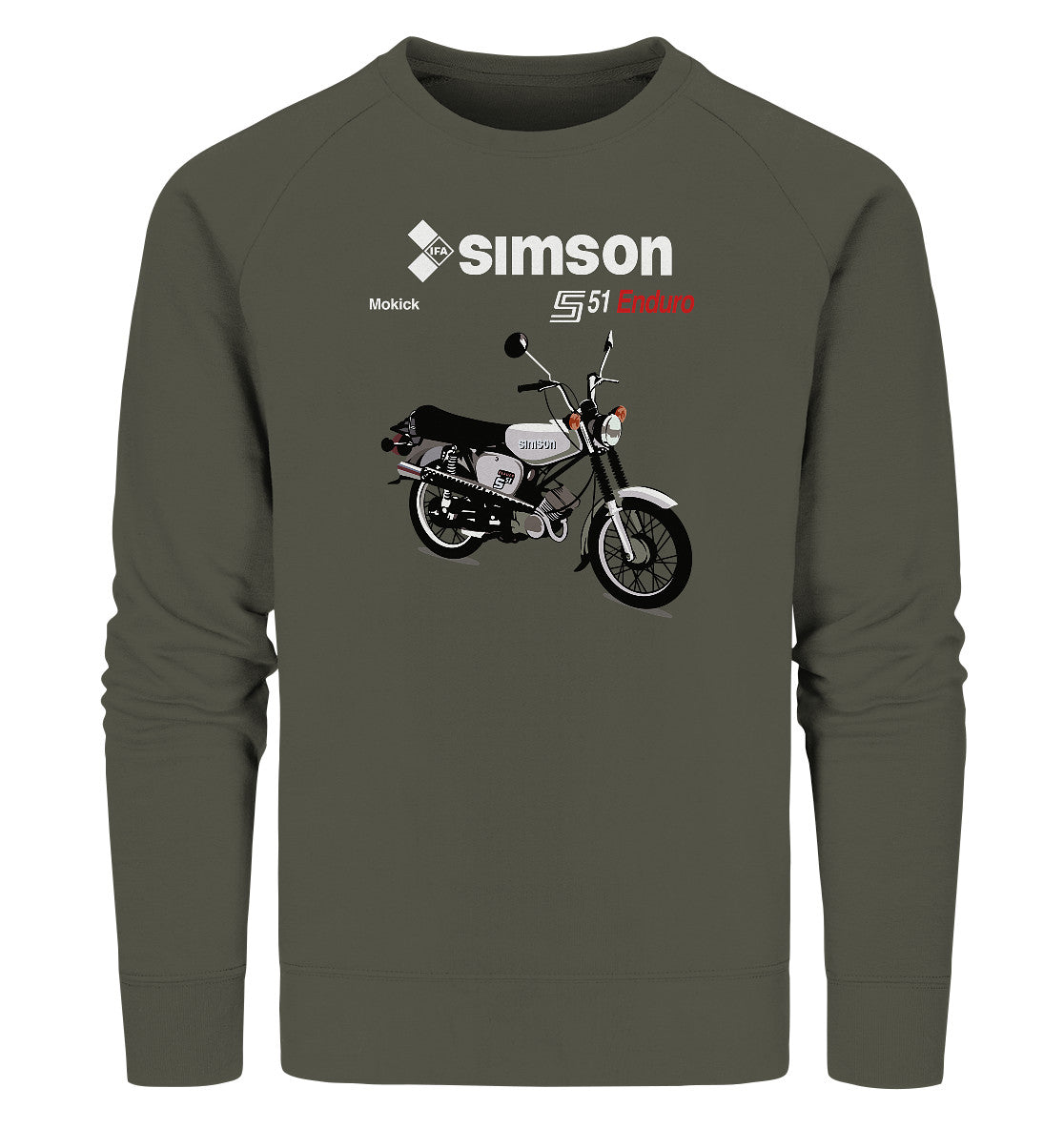PREMIUM ORGANIC SWEATER UNISEX • SIMSON ENDURO - ORIGINAL PROSPEKT