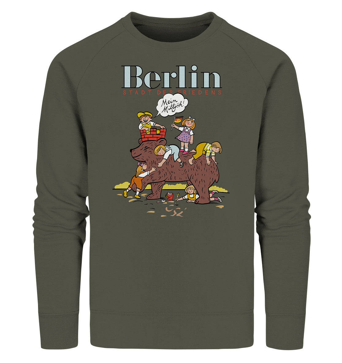 PREMIUM ORGANIC SWEATER UNISEX • BERLIN - STADT DES FRIEDENS