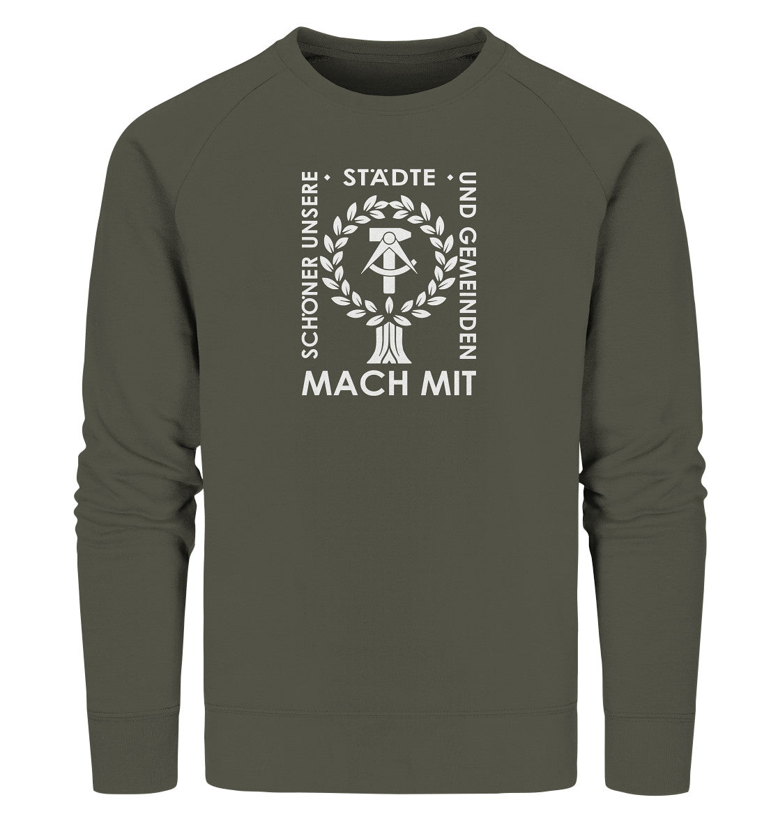 PREMIUM ORGANIC SWEATER UNISEX • SCHÖNER UNSERE STÄDTE - DUNKLE