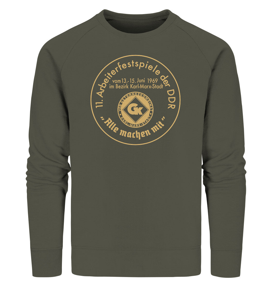 PREMIUM ORGANIC SWEATER UNISEX • ARBEITERFESTSPIELE KARL-MARX-STADT