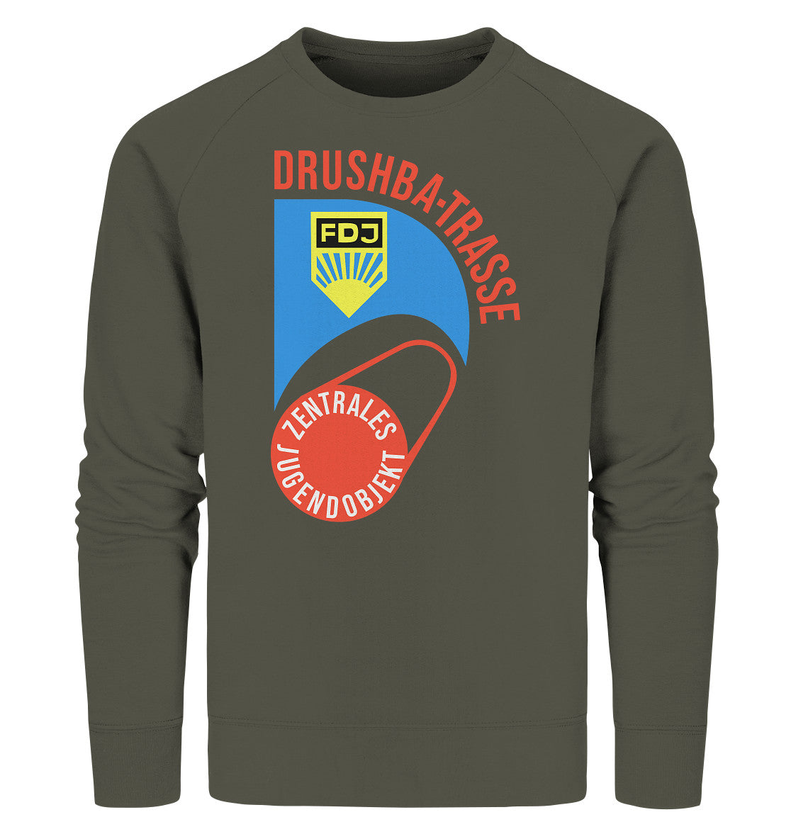 PREMIUM ORGANIC SWEATER UNISEX • DRUSCHBA TRASSE
