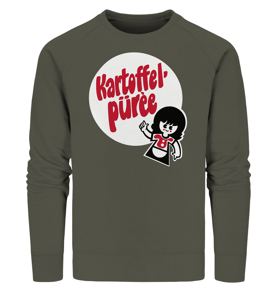 PREMIUM ORGANIC SWEATER UNISEX • KARTOFFELPÜREE - VEB KARTOFFELVEREDLUNGSWERK HAGENOW