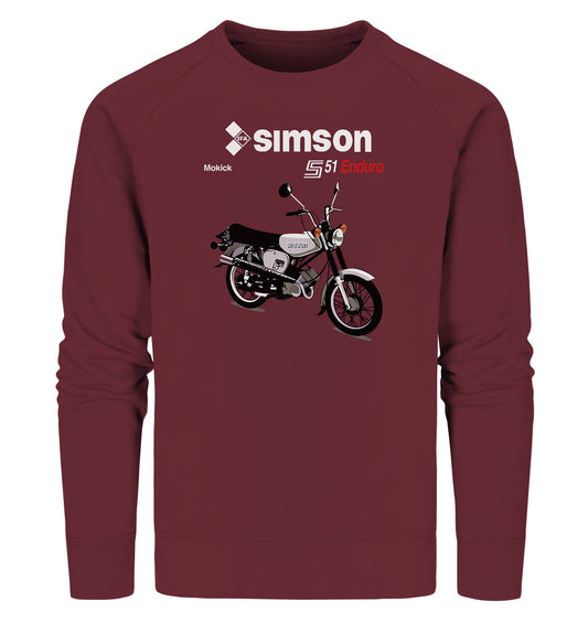 PREMIUM ORGANIC SWEATER UNISEX • SIMSON ENDURO - ORIGINAL PROSPEKT