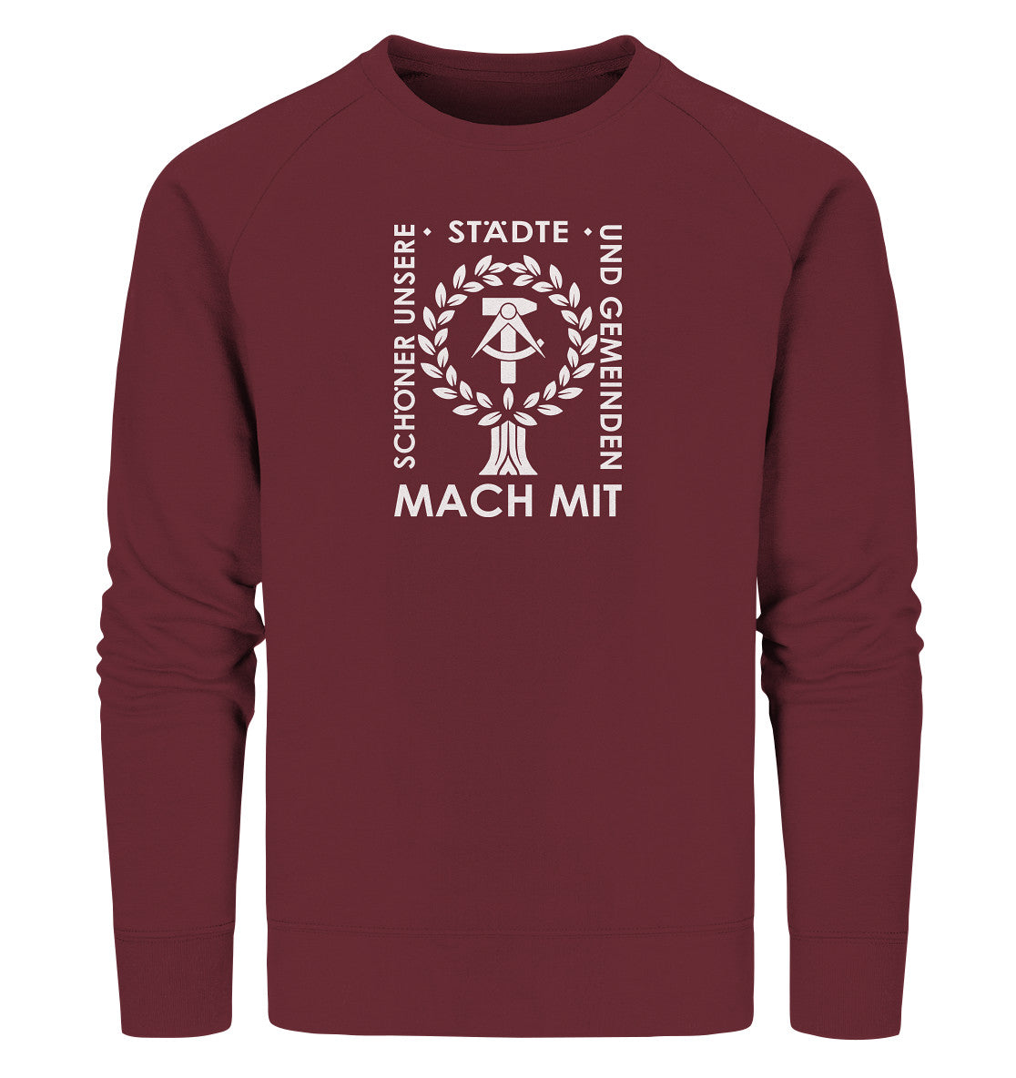 PREMIUM ORGANIC SWEATER UNISEX • SCHÖNER UNSERE STÄDTE - DUNKLE