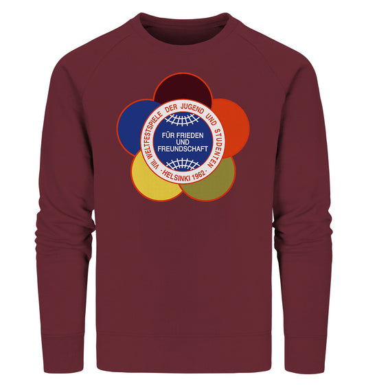 PREMIUM ORGANIC SWEATER UNISEX • WELTFESTSPIELE DER JUGEND - HELSINKI 1962