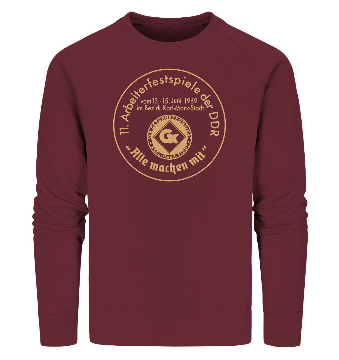 PREMIUM ORGANIC SWEATER UNISEX • ARBEITERFESTSPIELE KARL-MARX-STADT
