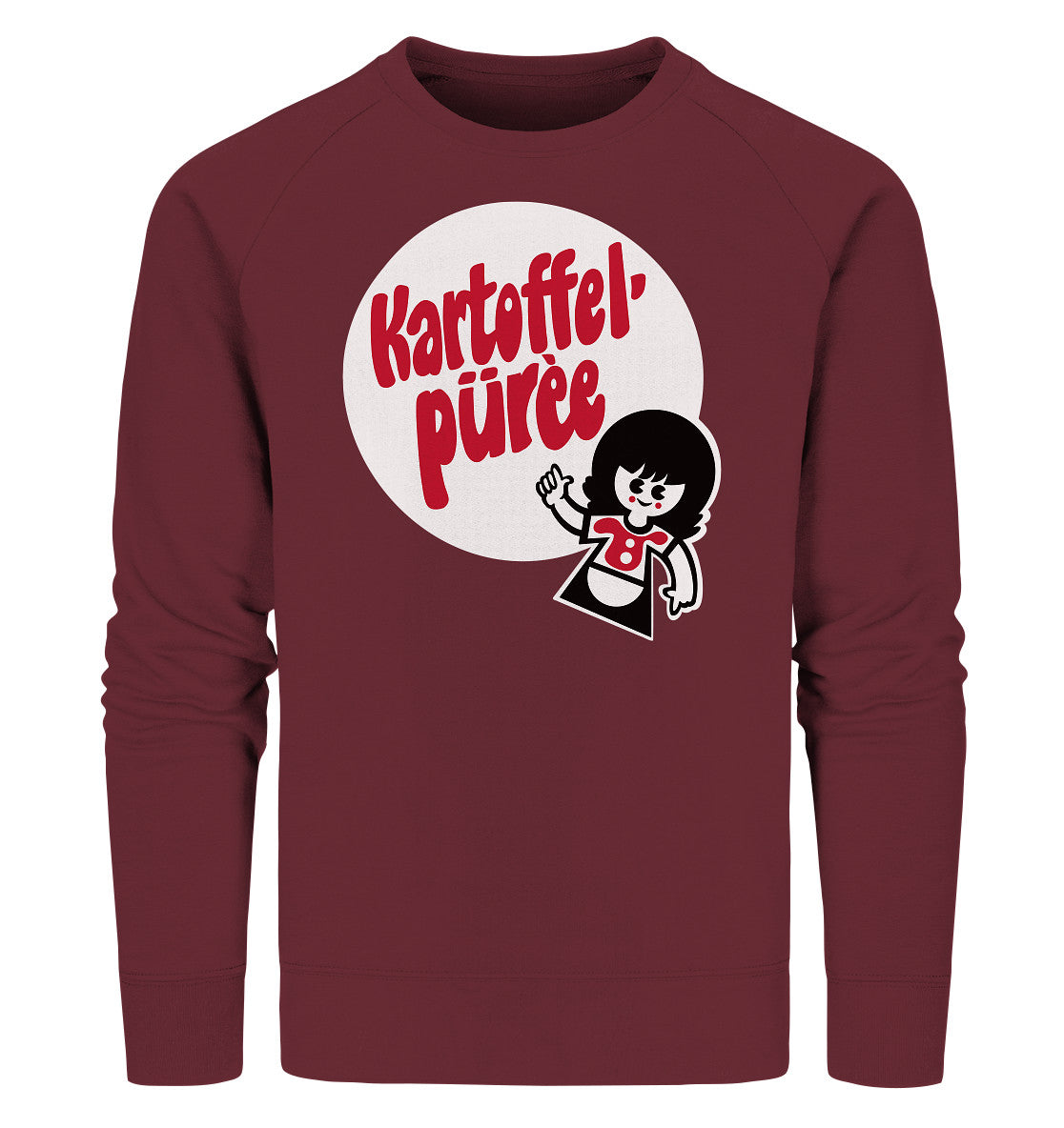 PREMIUM ORGANIC SWEATER UNISEX • KARTOFFELPÜREE - VEB KARTOFFELVEREDLUNGSWERK HAGENOW