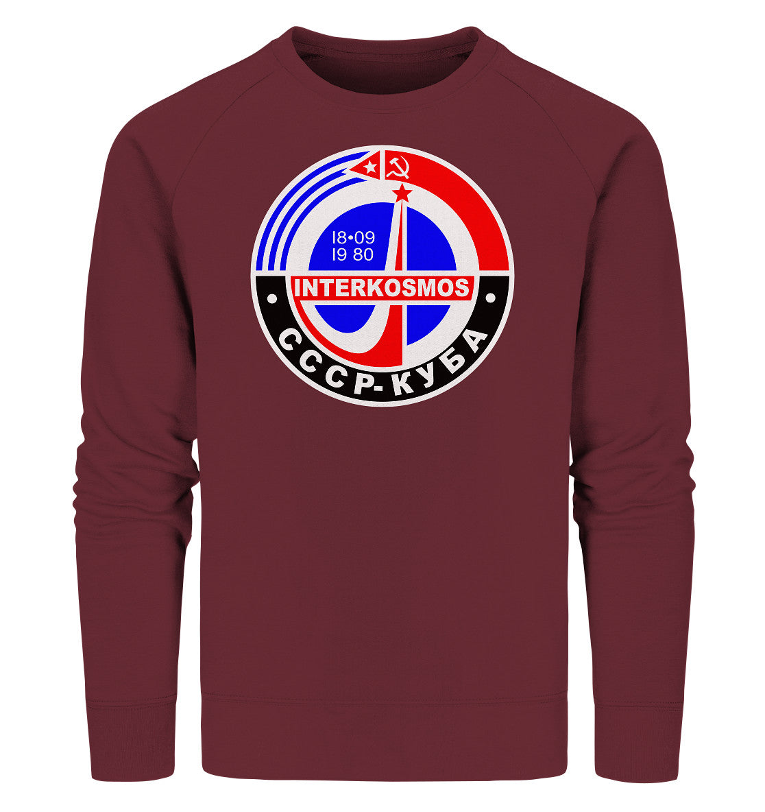 PREMIUM ORGANIC SWEATER UNISEX • INTERKOSMOS - CCCP & KUBA