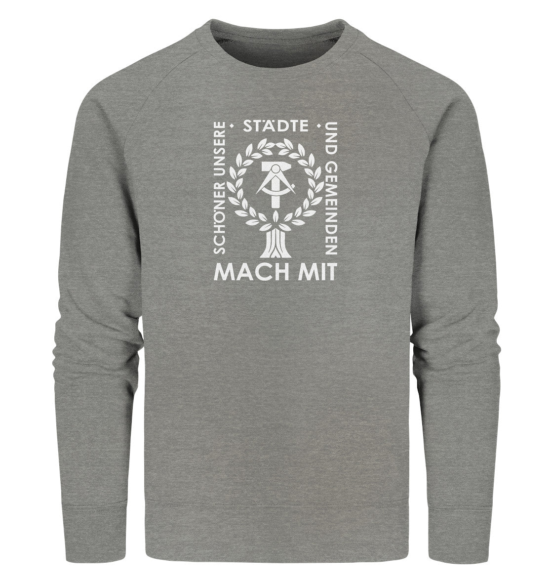 PREMIUM ORGANIC SWEATER UNISEX • SCHÖNER UNSERE STÄDTE - DUNKLE