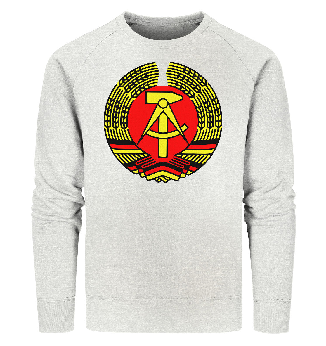 PREMIUM ORGANIC SWEATER UNISEX • DDR EMBLEM