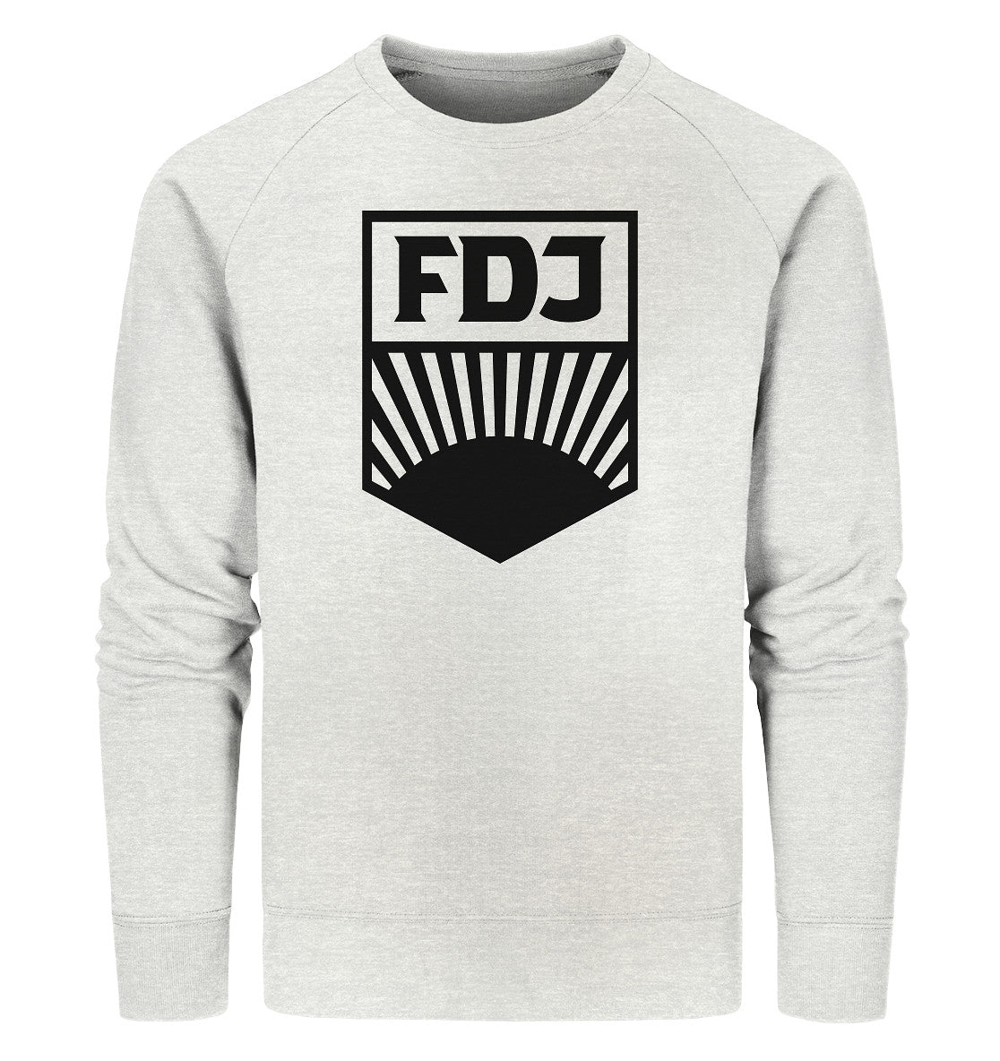 PREMIUM ORGANIC SWEATER UNISEX • FDJ FREIE DEUTSCHE JUGEND - HELL