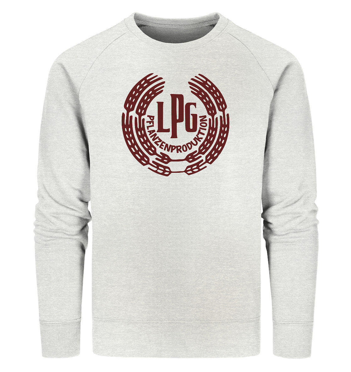 PREMIUM ORGANIC SWEATER UNISEX • LPG PFLANZENPRODUKTION - HELL